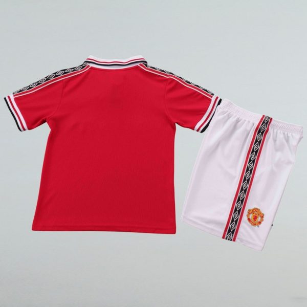 Maillot Enfant Manchester Domicile 1998 1999 (2)