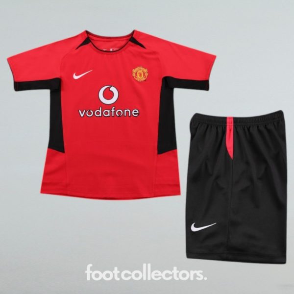 Maillot Enfant Manchester Domicile 2002 2004 (1)