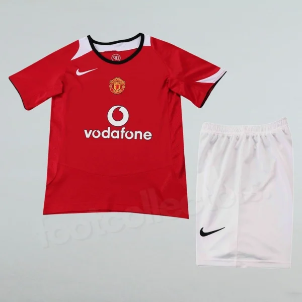 Maillot Enfant Manchester Domicile 2005 2006