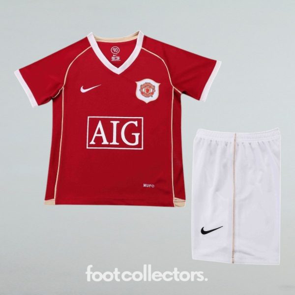 Maillot Enfant Manchester Domicile 2006 2007 (1)