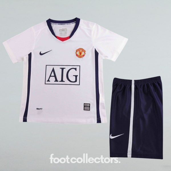 Maillot Enfant Manchester Exterieur 2008 2009 (1)