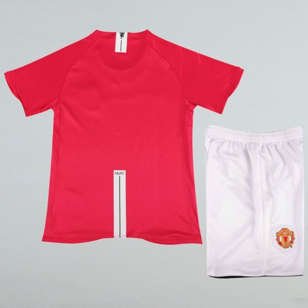 Maillot Enfant Manchester United Domicile 2006 2007 (2)