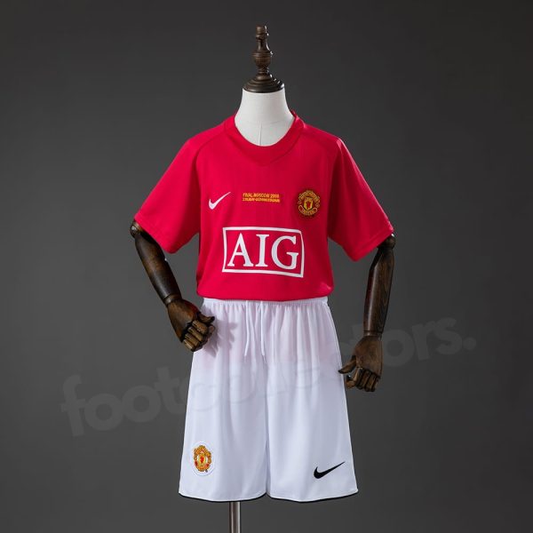 Maillot Enfant Manchester United Domicile 2007 2008