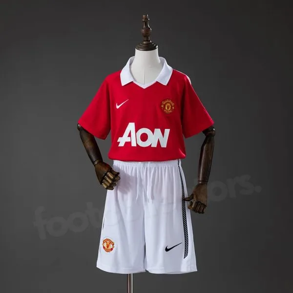 Maillot Enfant Manchester United Domicile 2010 2011