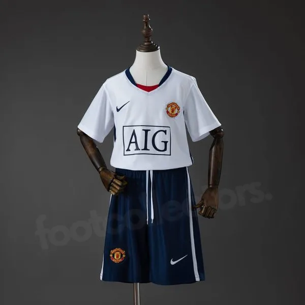 Maillot Enfant Manchester United Exterieur 2008 2009