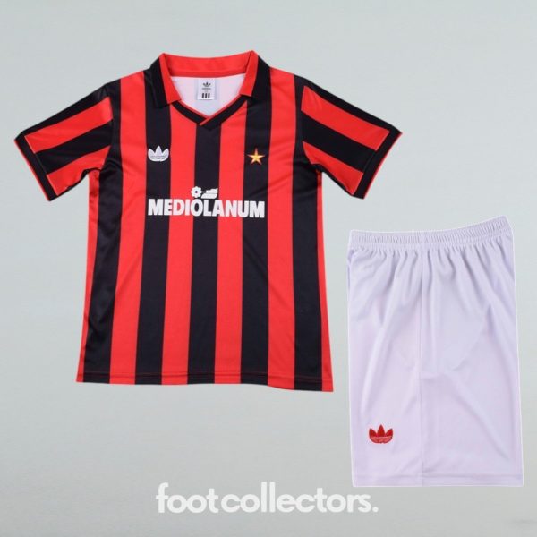 Maillot Enfant Milan AC Domicile 1990 1991 (1)