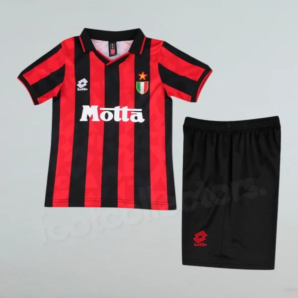 Maillot Enfant Milan AC Domicile 1993 1994