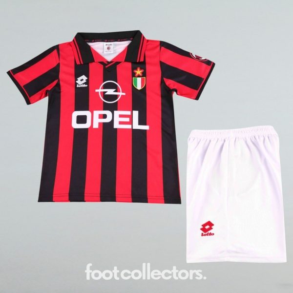 Maillot Enfant Milan AC Domicile 1996 97 (3)