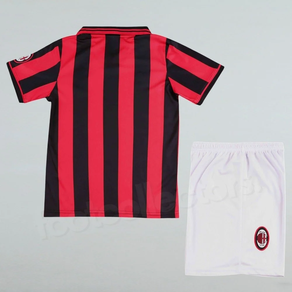 Maillot Enfant Milan AC Domicile 1996 97 (4)