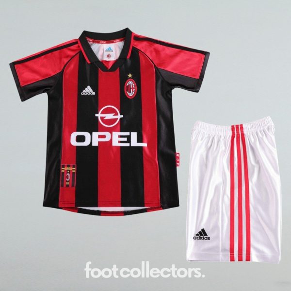 Maillot Enfant Milan AC Domicile 1998 1999 (1)