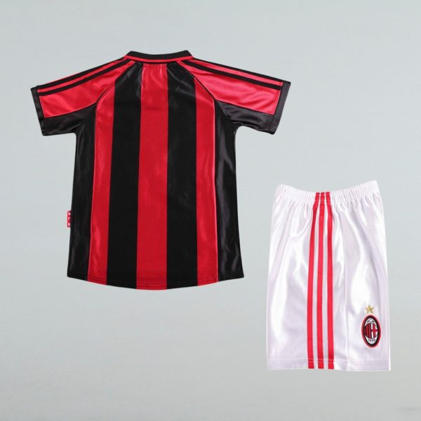 Maillot Enfant Milan AC Domicile 1998 1999 (2)
