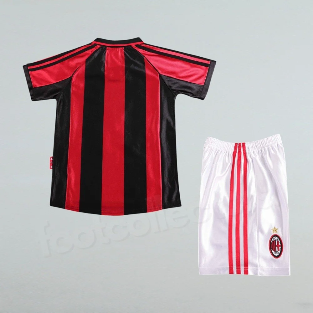 Maillot Enfant Milan AC Domicile 1998 1999 (2)
