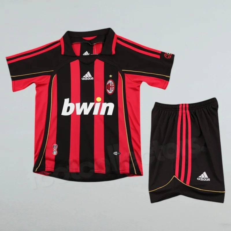 Maillot Enfant Milan AC Domicile 2006 2007 (1)