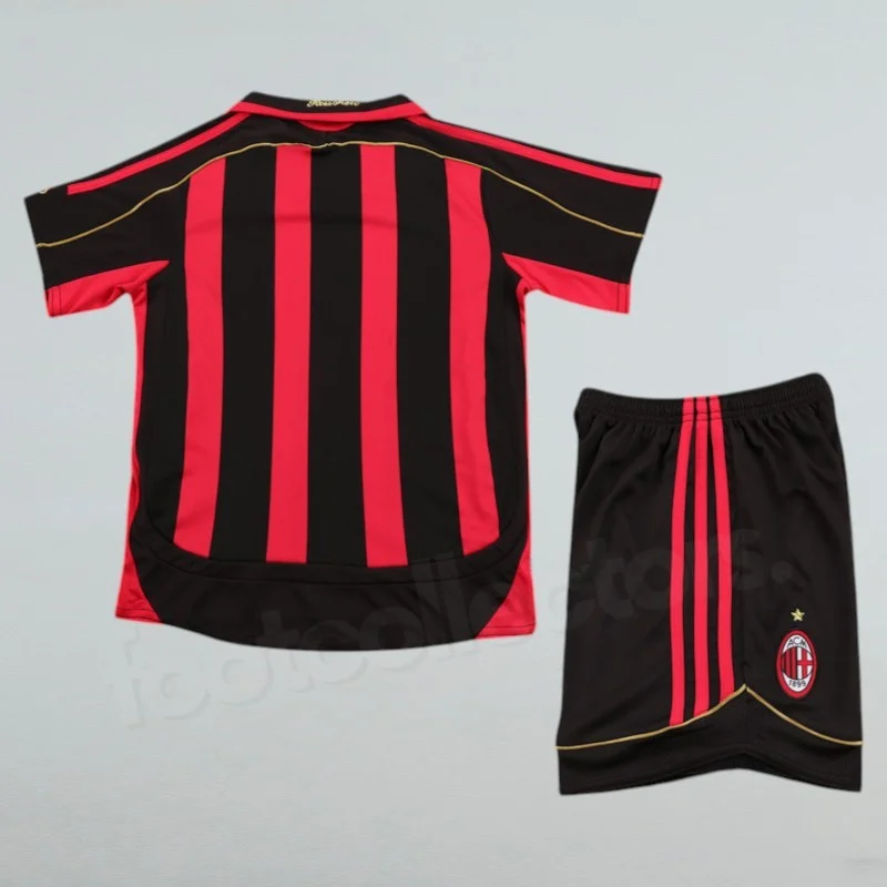 Maillot Enfant Milan AC Domicile 2006 2007 (2)