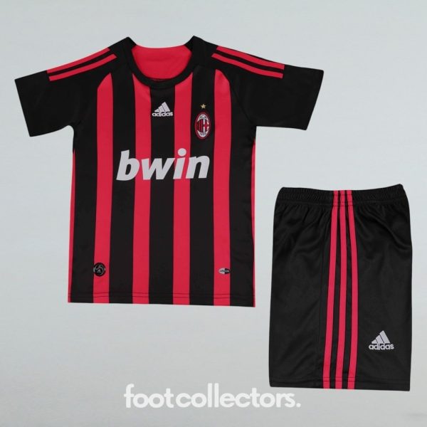 Maillot Enfant Milan AC Domicile 2008 2009 (1)