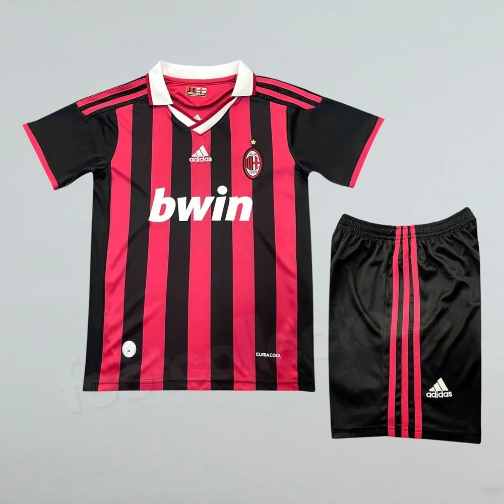 Maillot Enfant Milan AC Domicile 2009 2010 (1)