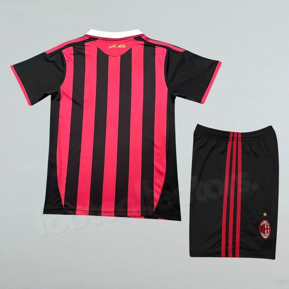 Maillot Enfant Milan AC Domicile 2009 2010 (2)