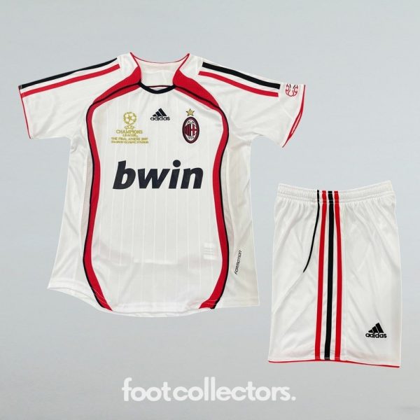 Maillot Enfant Milan AC Exterieur 2006 2007 (1)
