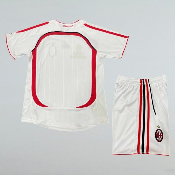 Maillot Enfant Milan AC Exterieur 2006 2007 (2)