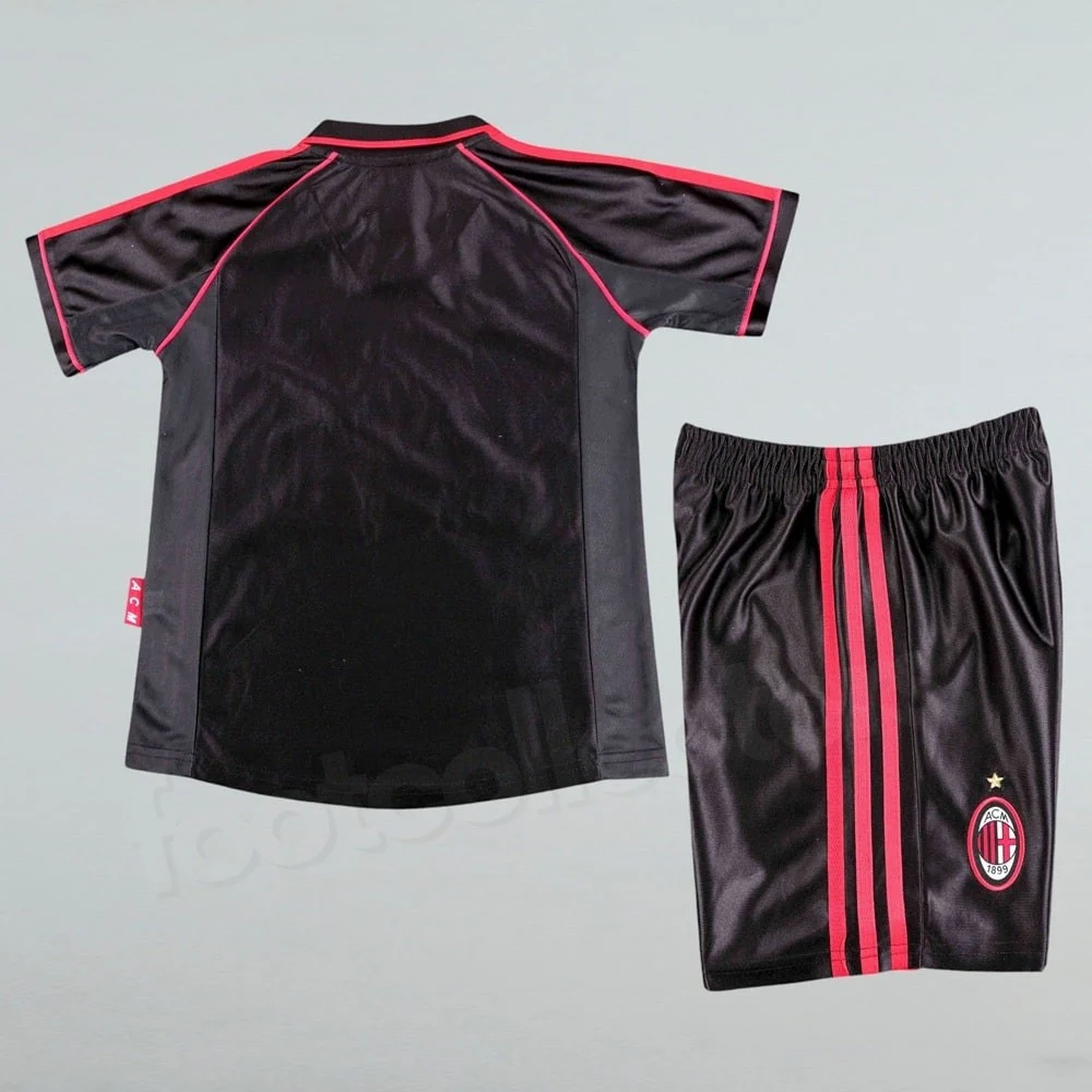 Maillot Enfant Milan AC Third 1998 1999 (2)