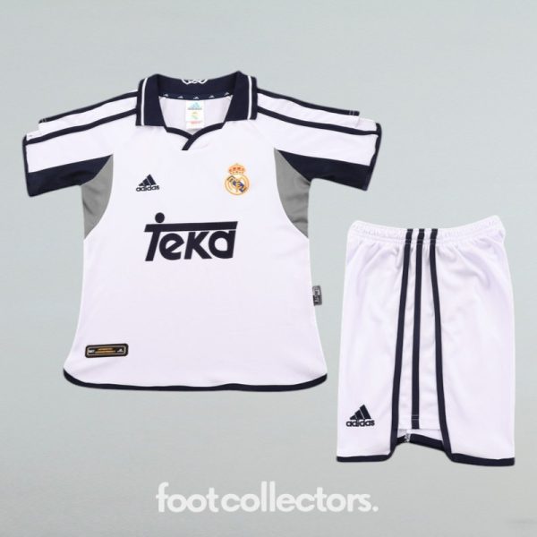 Maillot Enfant Real Madrid Domicile 2000 2001 (1)