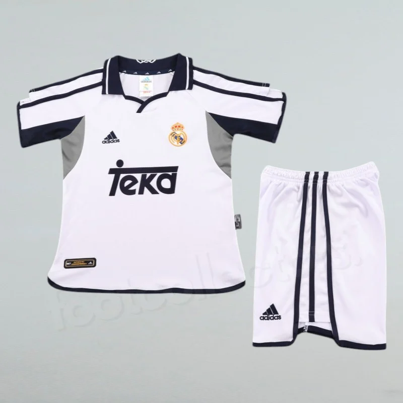 Maillot Enfant Real Madrid Domicile 2000 2001 (1)