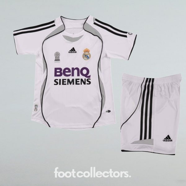 Maillot Enfant Real Madrid Domicile 2006 2007 (1)