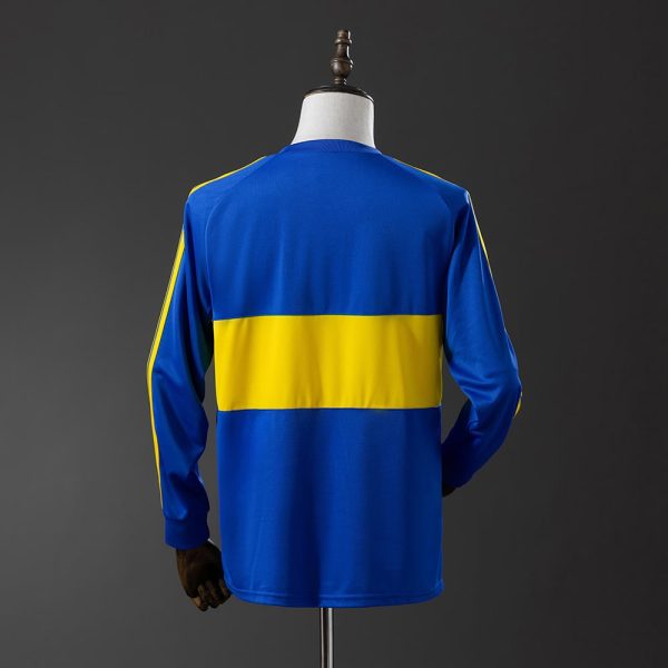 Maillot Boca Junior Domicile 1981-1982 Manches Longues