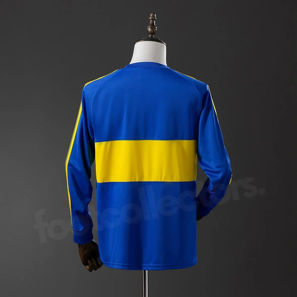 Maillot Boca Junior Domicile 1981-1982 Manches Longues (2)
