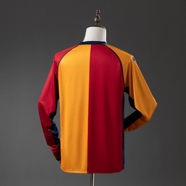 Maillot AS Roma Domicile 2001-2002 Manches Longues