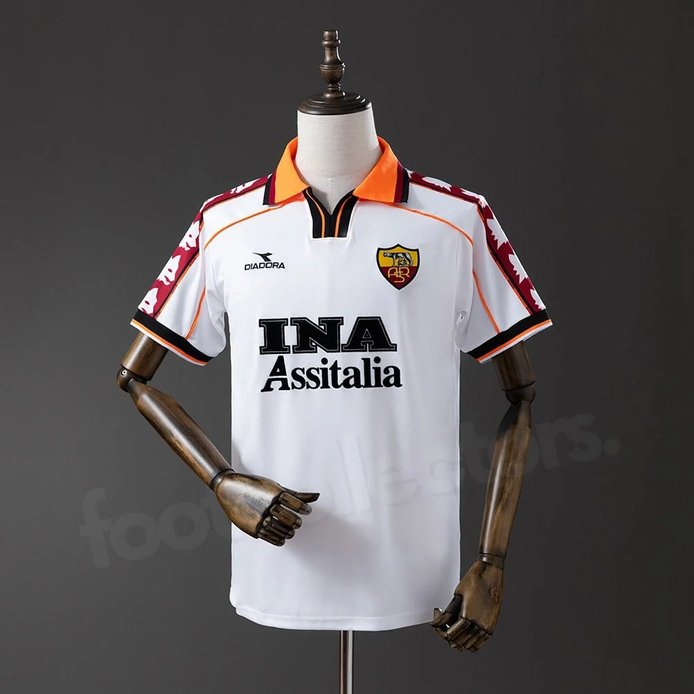 Maillot AS Roma Exterieur 1998-1999 (1)