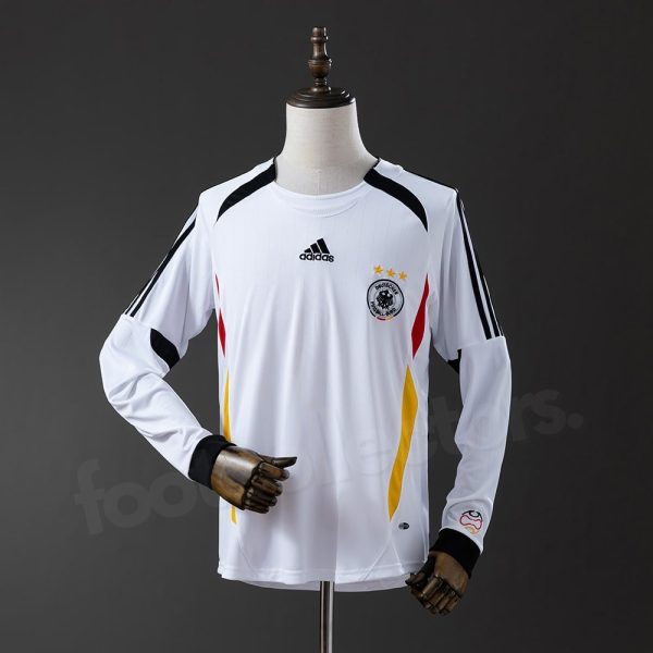 Maillot Allemagne Domicile 2006 Manches Longues