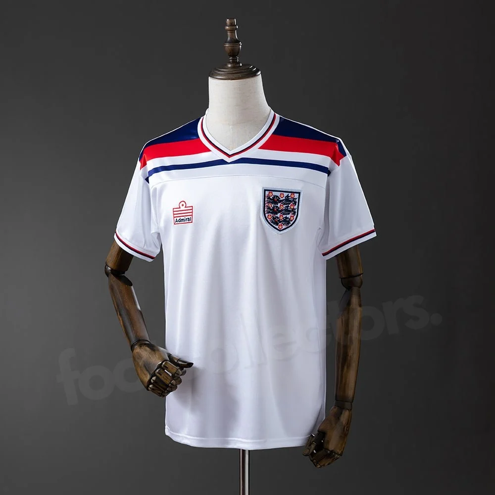 Camiseta local de Inglaterra 1982