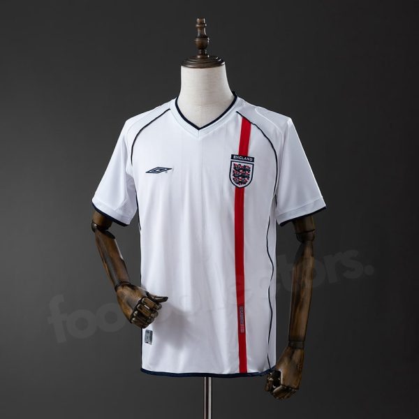 Maillot Angleterre Domicile 2002