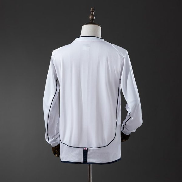 Maillot Angleterre Domicile 2002 Manches Longues