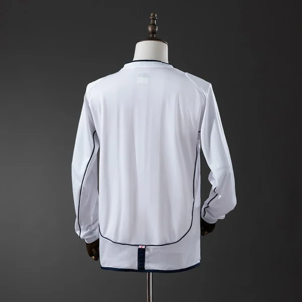 England Home Shirt 2002 Long Sleeve
