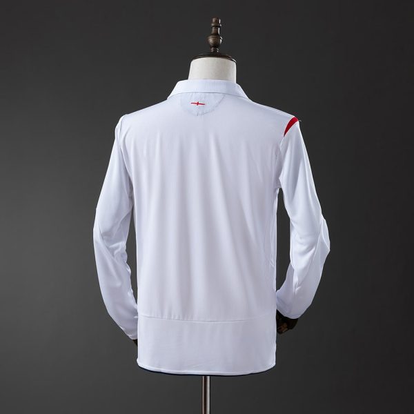 Maillot Angleterre Domicile 2006 Manches Longues