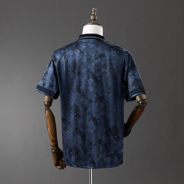 Maillot Angleterre Exterieur 1990 Noir