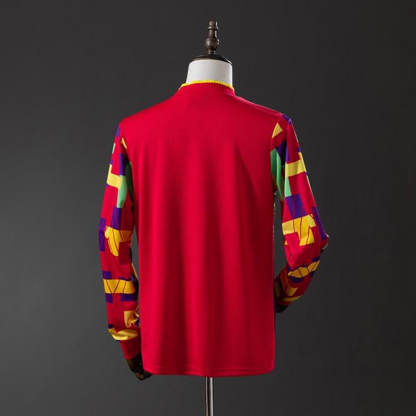 Maillot Angleterre Gardien 1996 Manches Longues