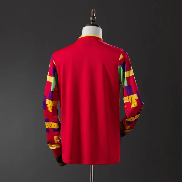 England Goalkeeper Shirt 1996 Long Sleeve