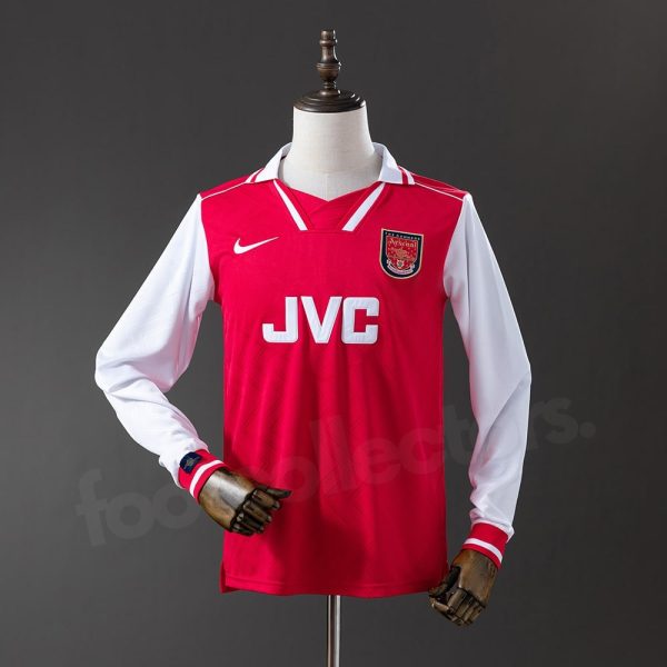 Maillot Arsenal Domicile 1996-1997 Manches Longues