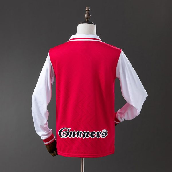 Maillot Arsenal Domicile 1996-1997 Manches Longues