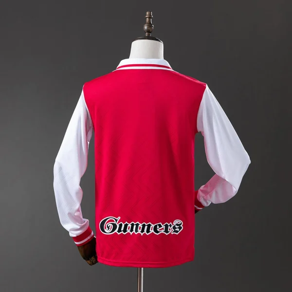 Arsenal Home Shirt 1996-1997 Long Sleeve
