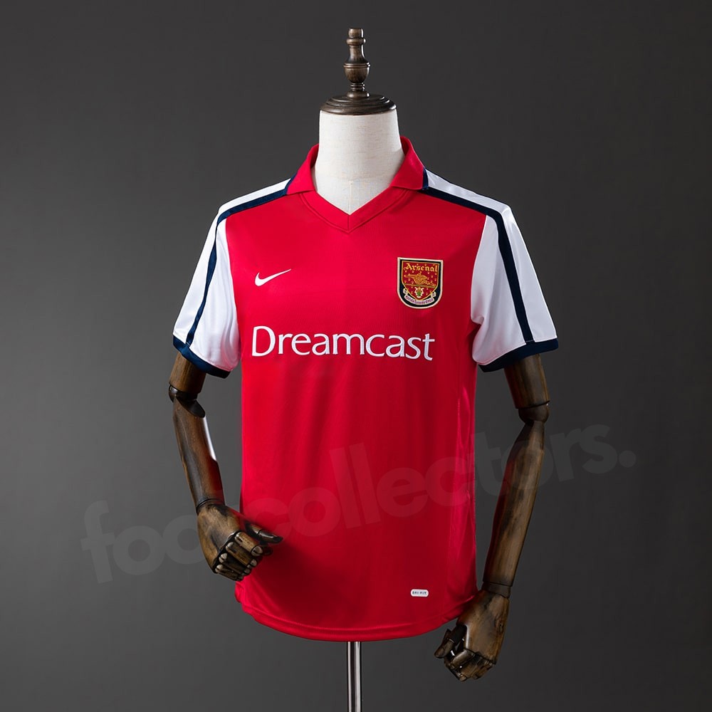 Maillot Arsenal Domicile 2001-2002