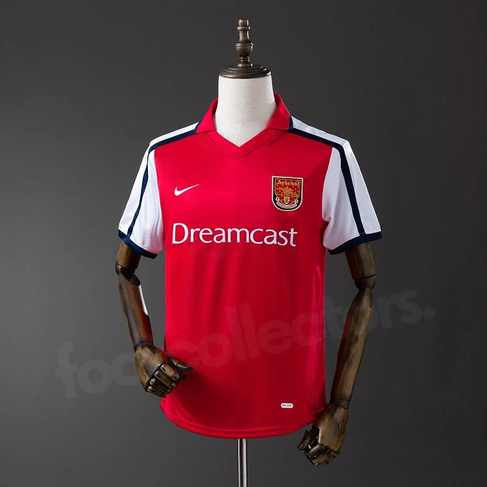 Maillot Arsenal Domicile 2001-2002
