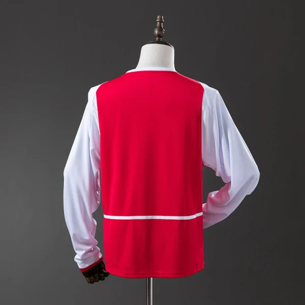 Arsenal Home Shirt 2002-2004 Long Sleeve