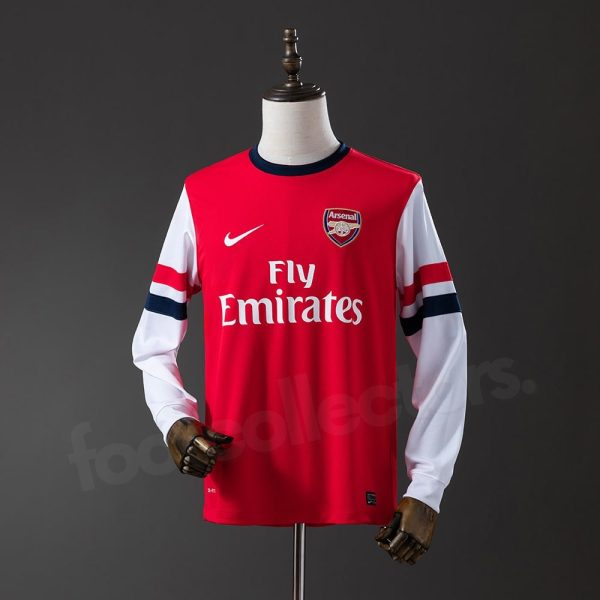 Maillot Arsenal Domicile 2012-2013 Manches Longues