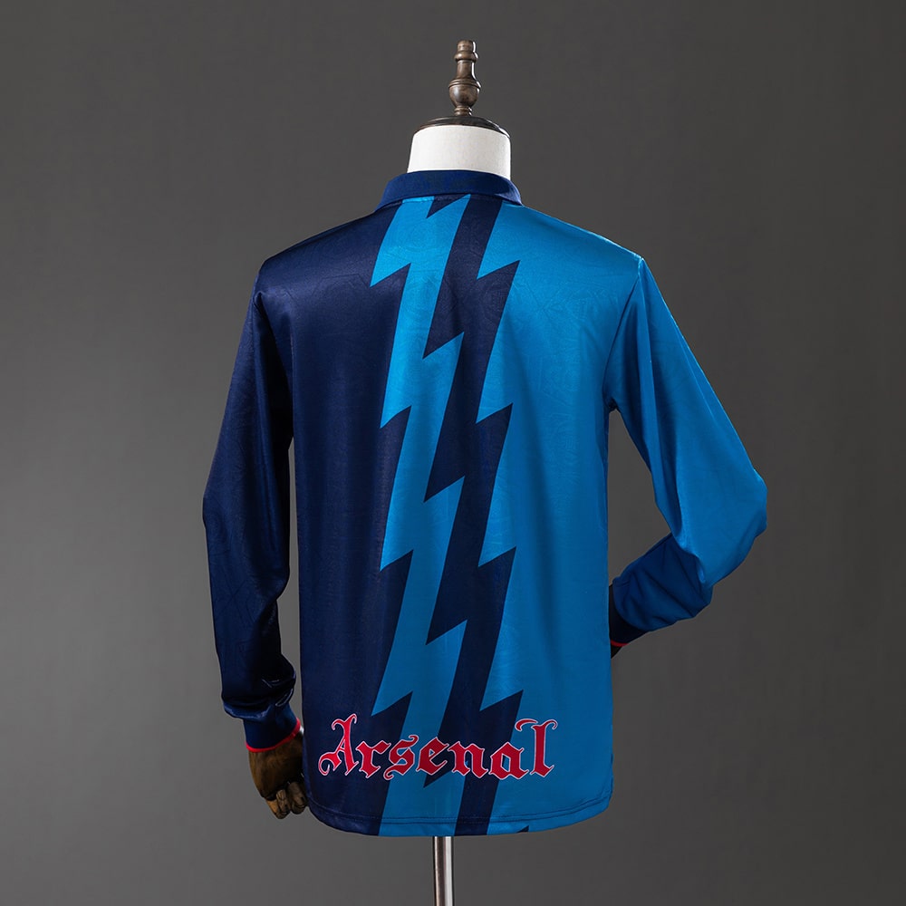 Maillot Arsenal Exterieur 1995-1996 Manches Longues