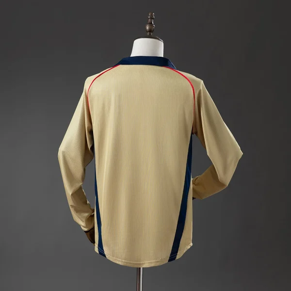 Arsenal Away Shirt 2001-2002 Long Sleeve