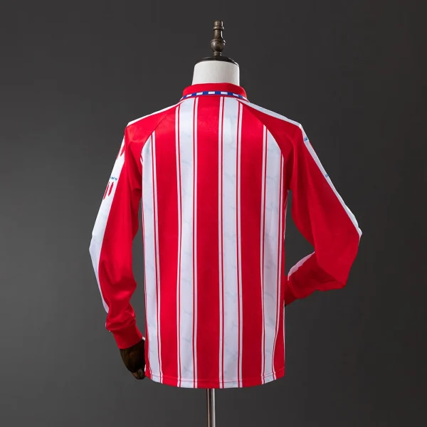 Atletico Madrid Home Jersey 1994-1995 Long Sleeve